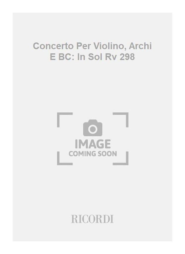 Concerti Per Vl., Archi E B.C.: